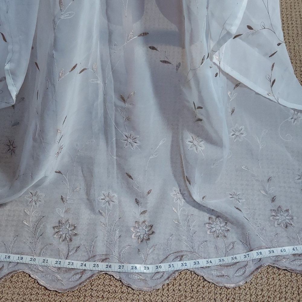 Curtain panel.